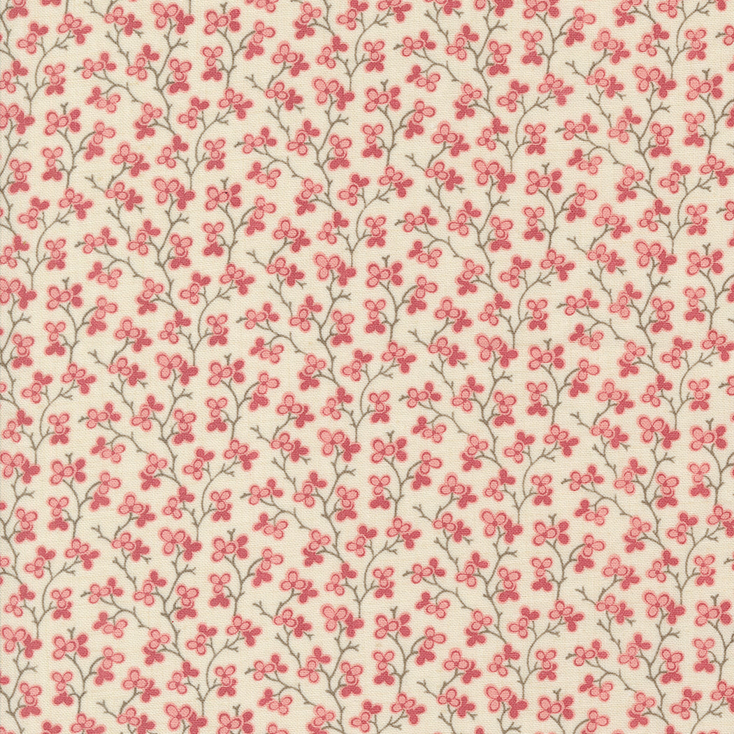 Rouenneries Trois by French General : 13966-11 Pearl Faded : Moda