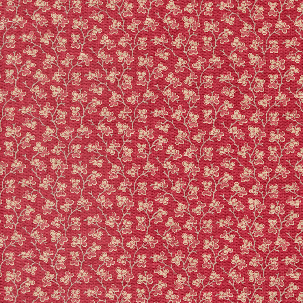 Rouenneries Trois by French General : 13966-14 Rouge : Moda