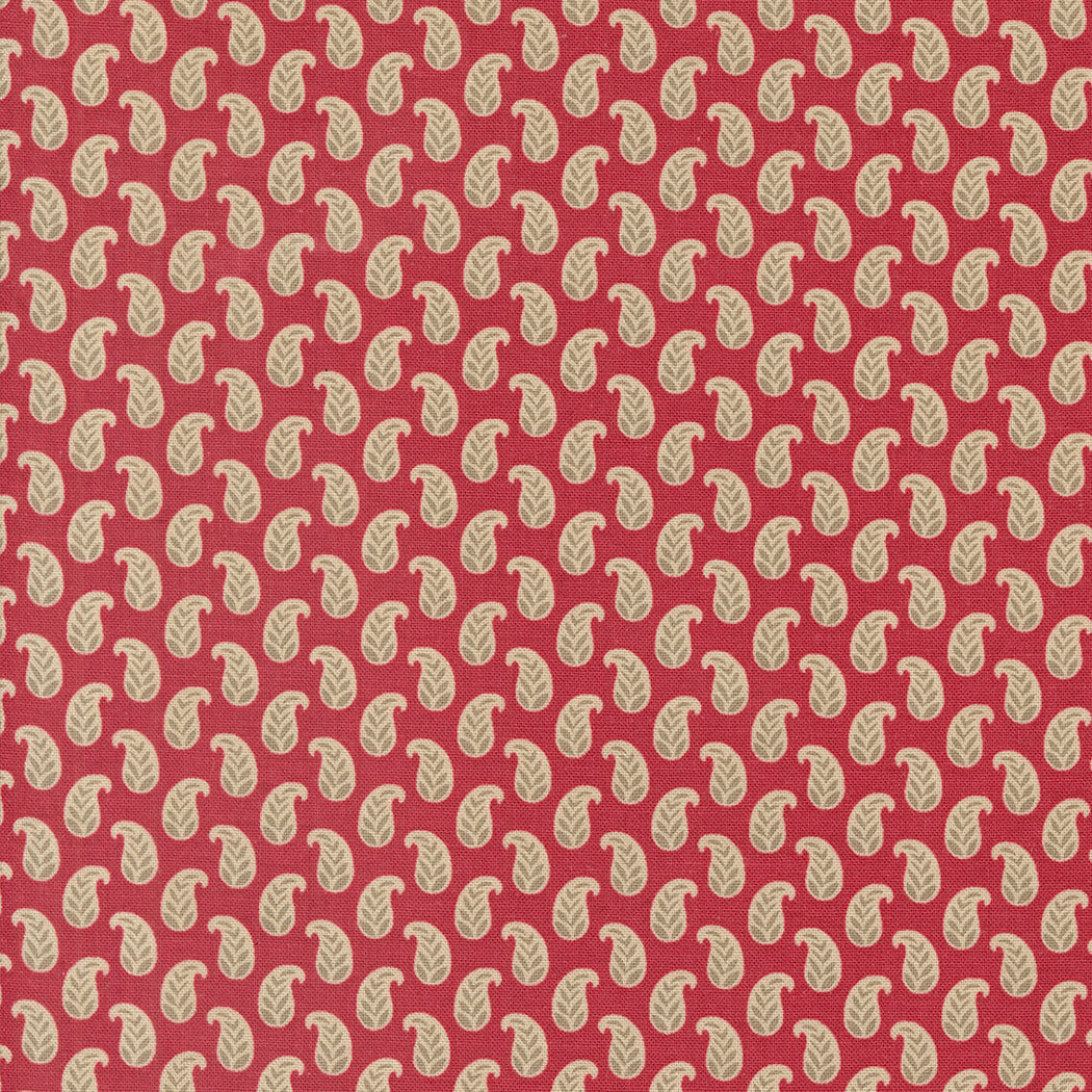 Rouenneries Trois by French General : 13967-16 Rouge : Moda