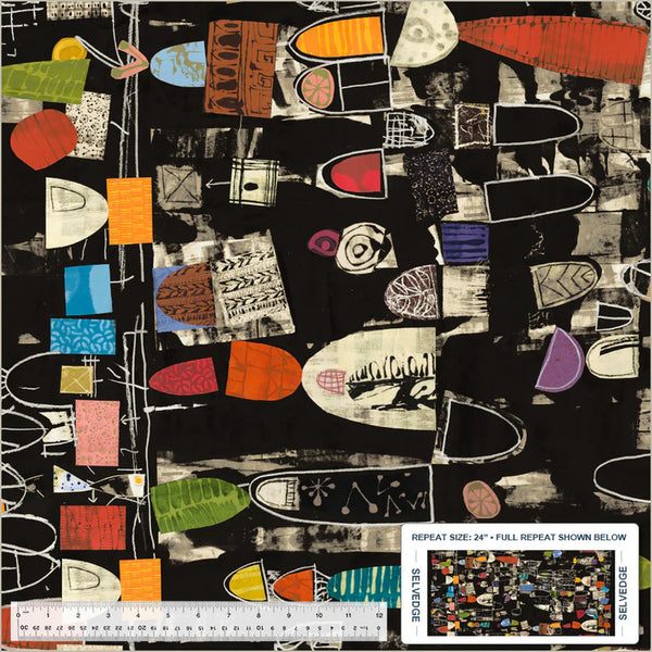 Art History by Marcia Derse : Timeline Lecture in Black : Windham : Knit