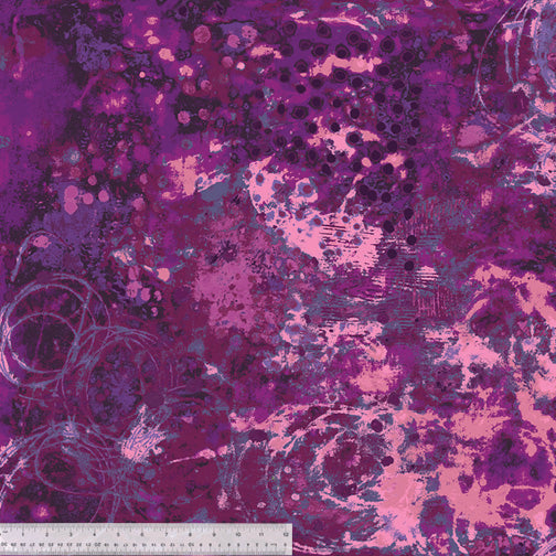 Spotted Graffiti by Marcia Derse : 52814D-10 Spring Lilac : Windham