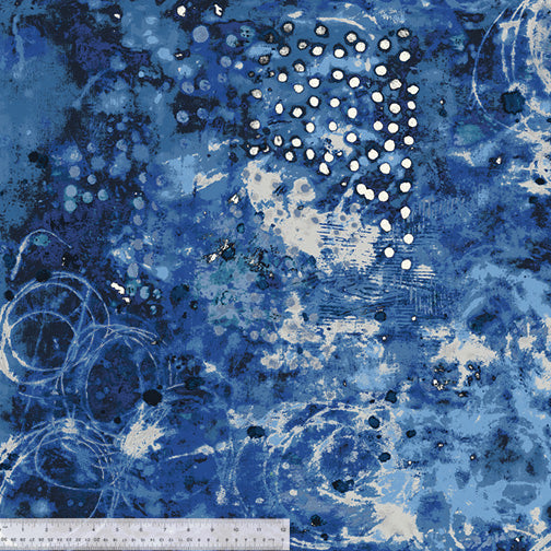 Spotted Graffiti by Marcia Derse : 52814D-12 Weather Map : Windham