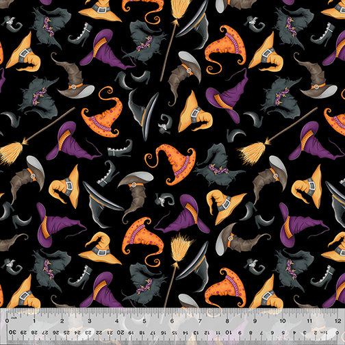 Scaredy Cats by Terri Degenkolb : Hats With No Cats in Midnight : Windham