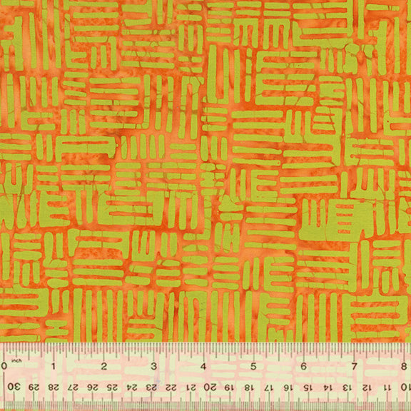 Stenographer's Notebook by Marcia Derse : Layers in Indiana Melon : Windham : Batik