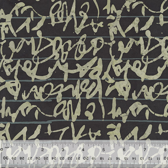 Stenographer's Notebook by Marcia Derse : Script in Late Night : Windham : Batik