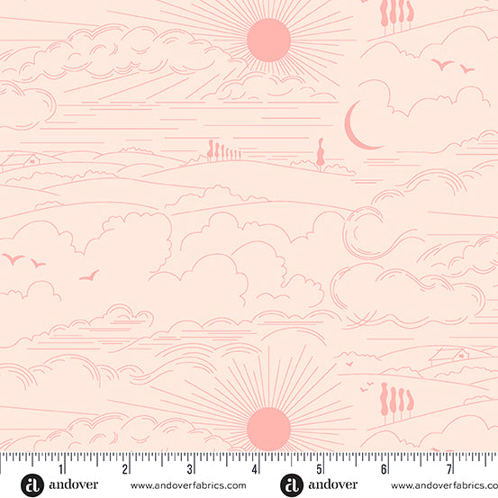 Soliloquy by Alison Glass : Dwell in Blush : Andover