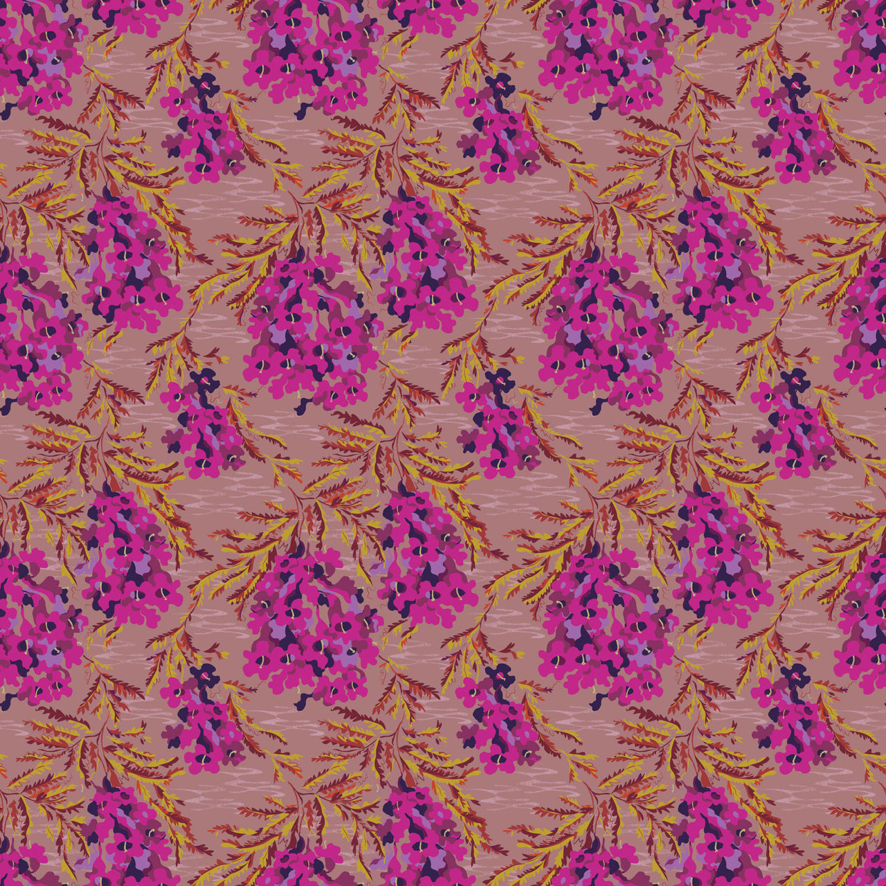 Wandering Eye by Kathy Doughty : Jacaranda in Warm : Figo