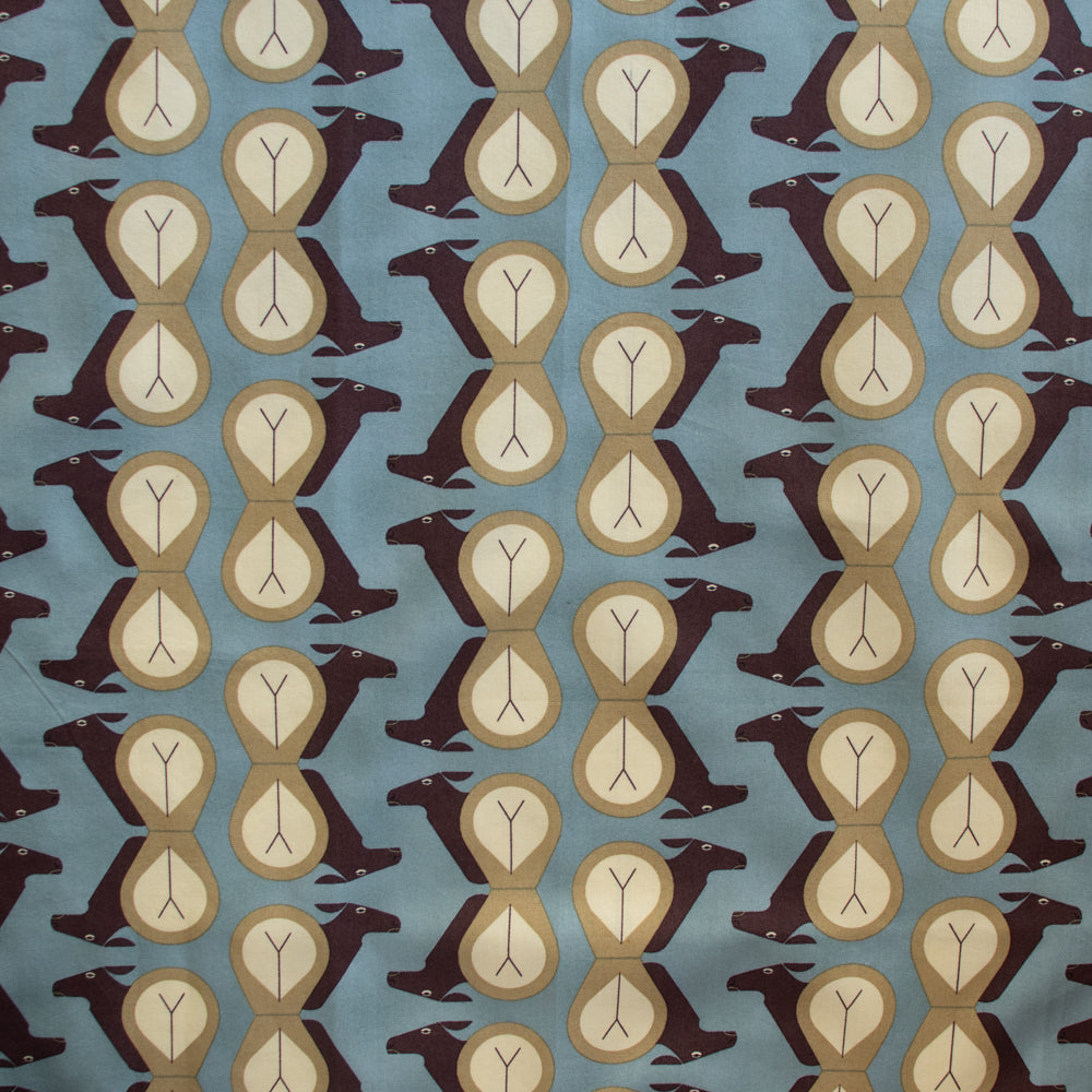 Rocky Mountains by Charley Harper : Mountain Elk Stagger : Birch
