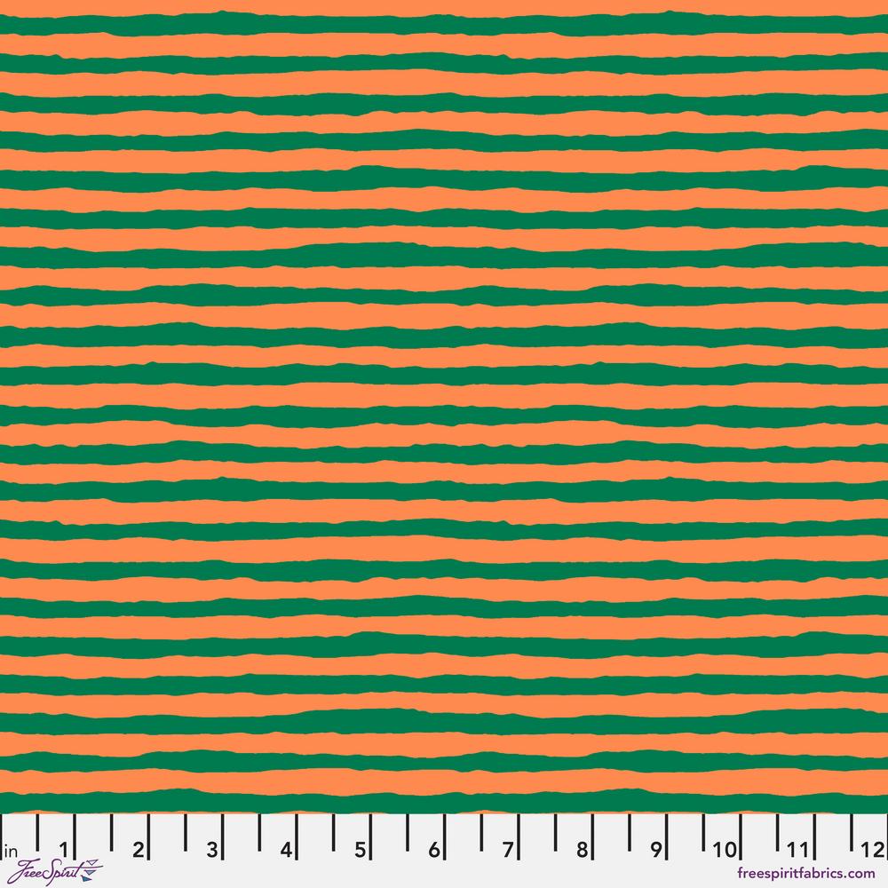 Brandon Mably : Comb Stripe in Green : Free Spirit