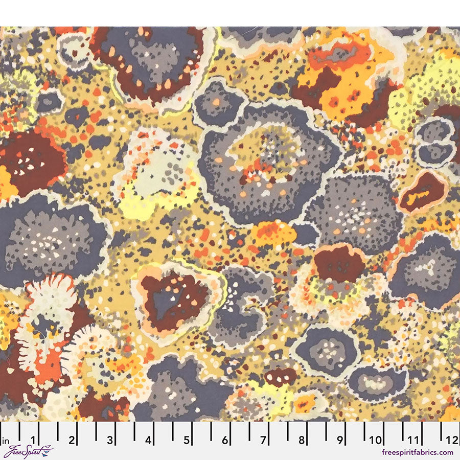 Vintage by the Kaffe Fassett Collective : Lichen in Ochre : Free Spirit