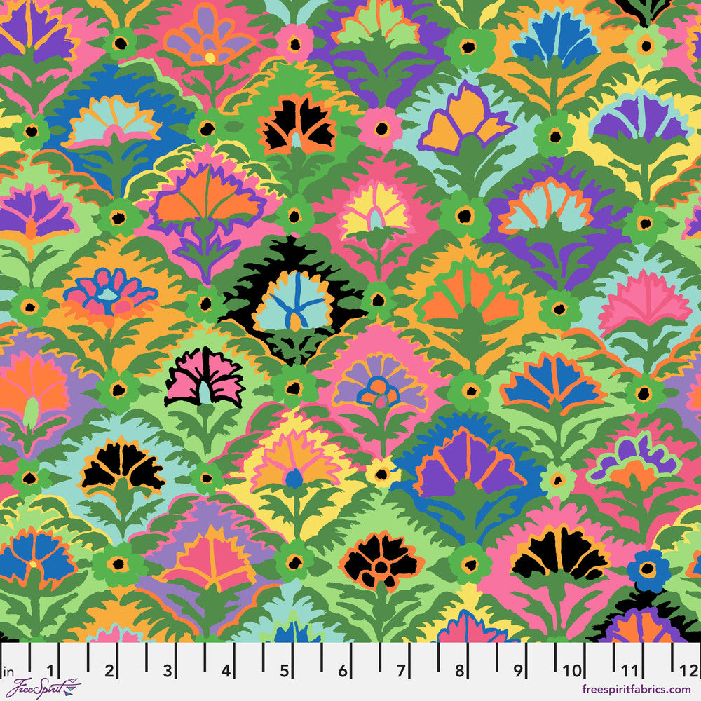 Kaffe Fassett : Step Flower in Multi : Free Spirit