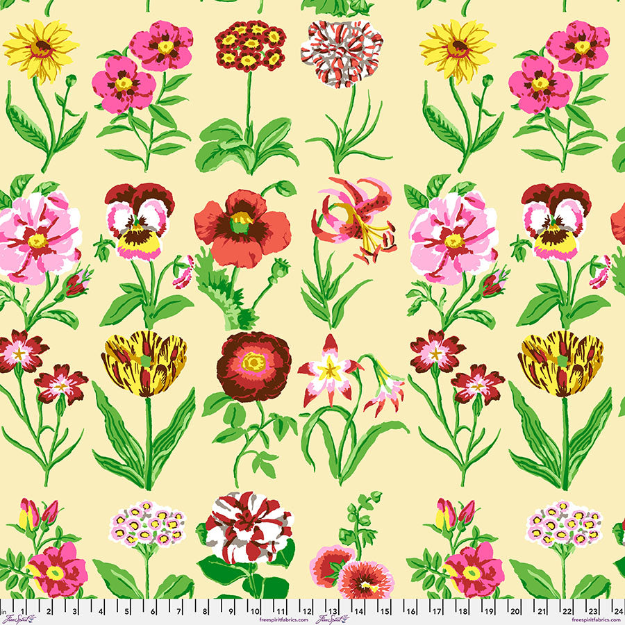 Kaffe Fassett : Flower Studies in Ecru : Free Spirit