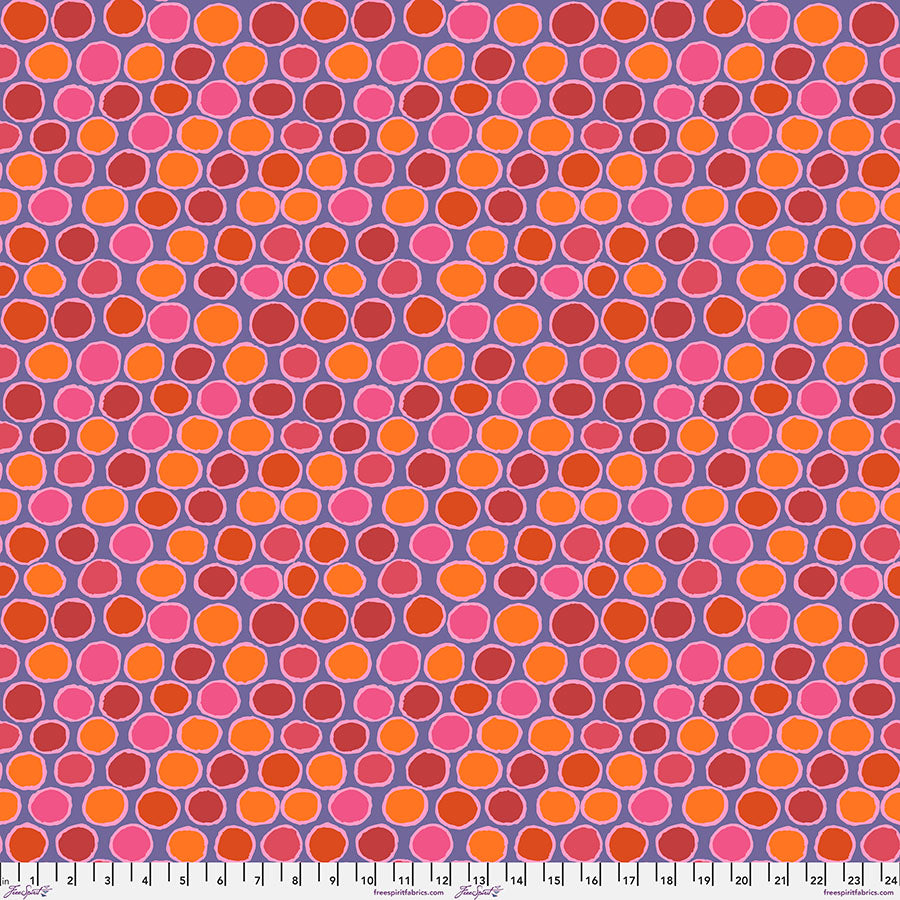 Kaffe Fassett : Penny-wise in Red : Free Spirit