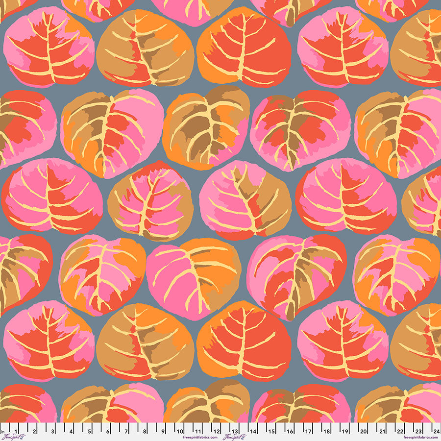 Kaffe Fassett : Palm Leaves in Pink : Free Spirit
