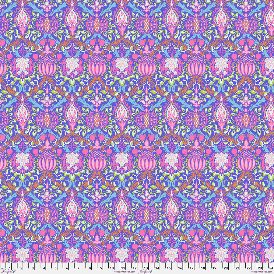 Kaffe x Morris & Co : Granada in Purple : Free Spirit