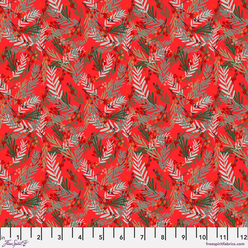 Christmas Spirit by Mia Charro : Deli Berries in Red : Free Spirit