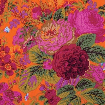Philip Jacobs : Gradi Floral in Tomato : Free Spirit