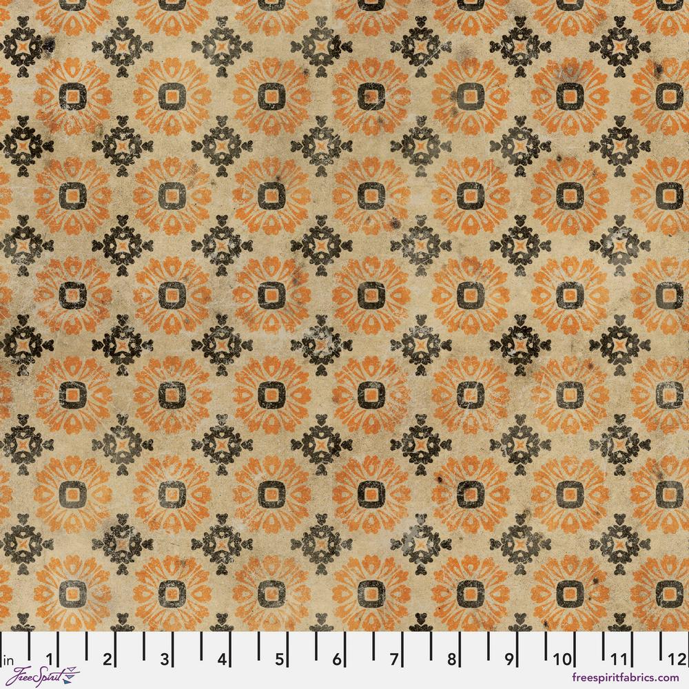 Frightful by Tim Holtz : Manor in Orange : Free Spirit