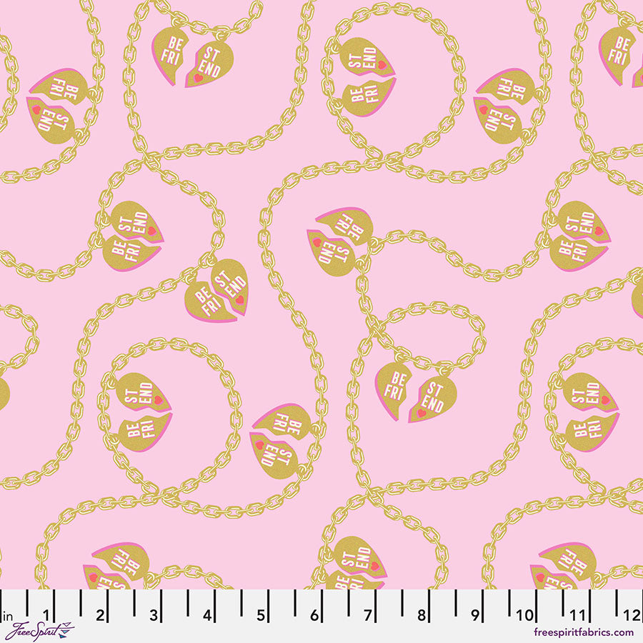 Besties by Tula Pink : Lil Charmer in Blossom : Free Spirit