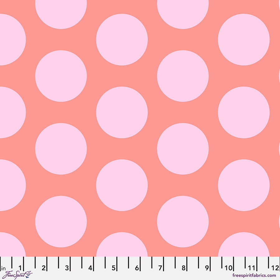 ROAR! by Tula Pink : Dinosaur Eggs in Blush : Free Spirit