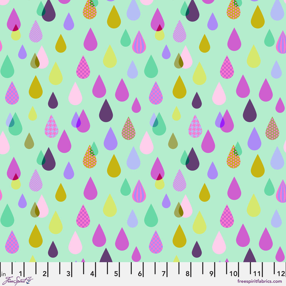 Untamed by Tula Pink : Rainfall in Cosmic : Free Spirit