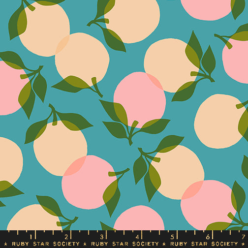 Juicy by Melody Miller : Tumbling in Dark Turquoise : Ruby Star Society