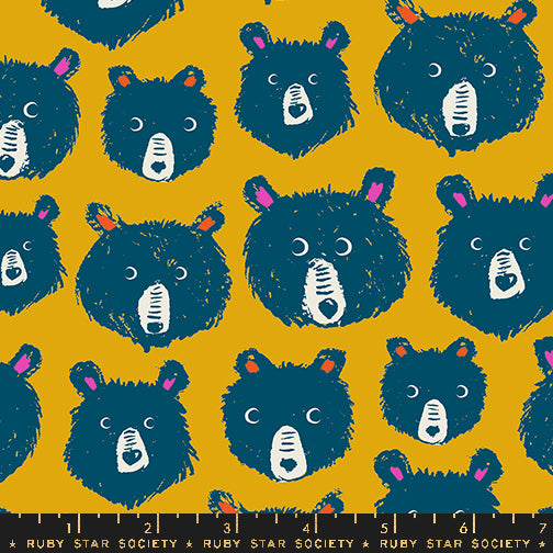 Teddy and the Bears by Sarah Watts : Teddy and the Bears in Goldenrod : Ruby Star Society