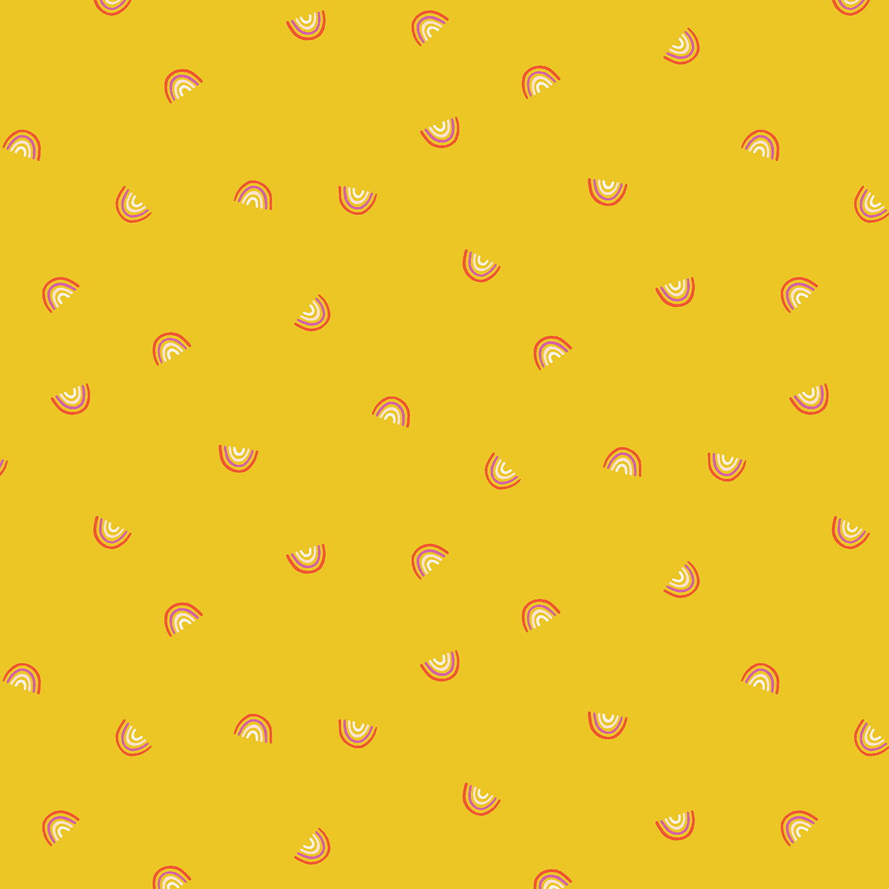 Cotton and Steel Basics : Always Look 4 Rainbows in Sparkling Sun : Cotton and Steel