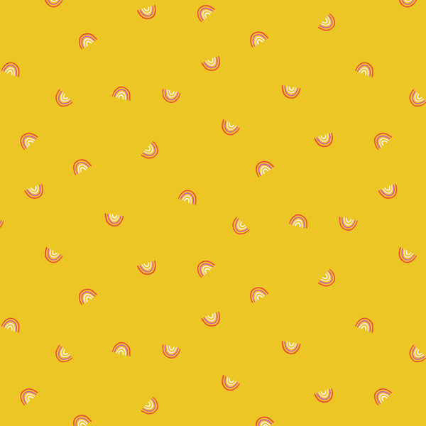 Cotton and Steel Basics : Always Look 4 Rainbows in Sparkling Sun : Cotton and Steel