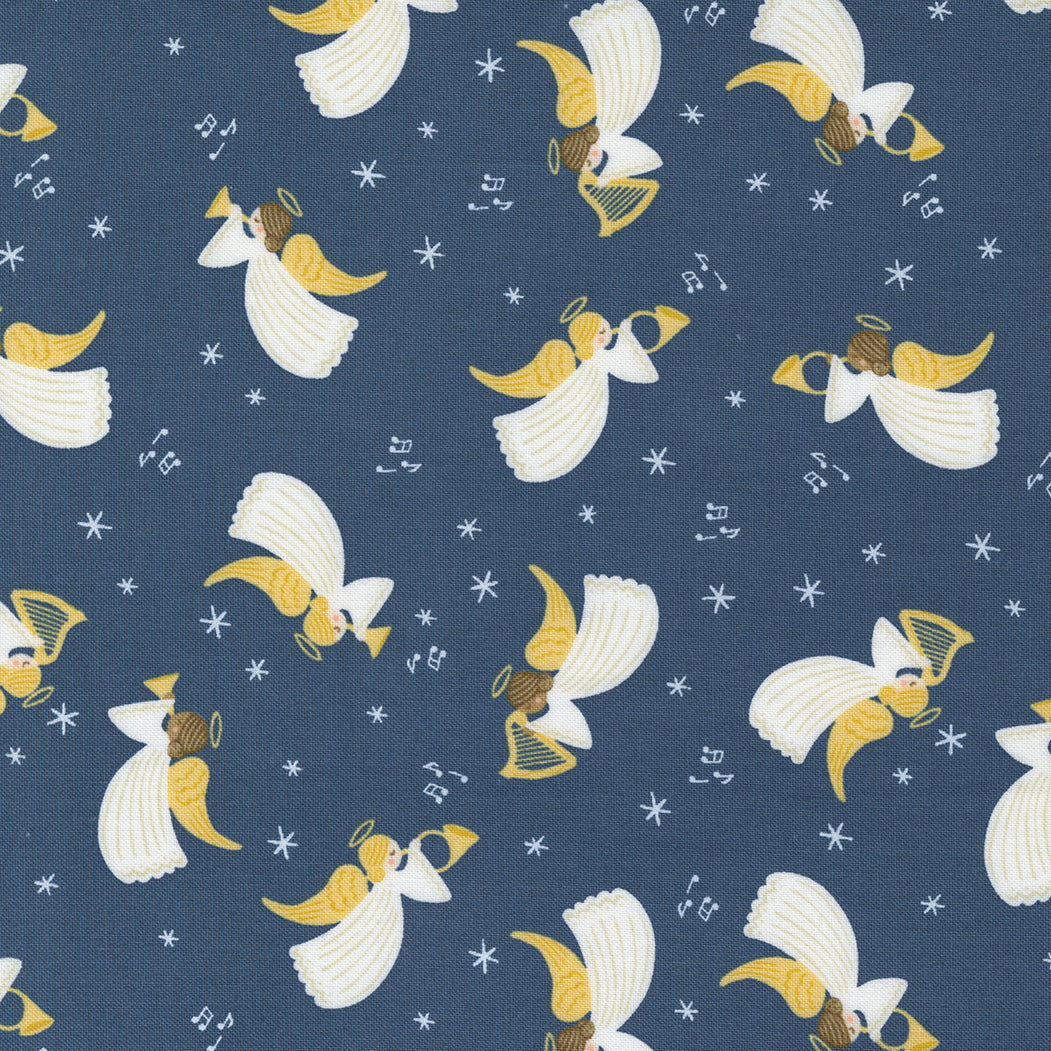 Joyful Joyful by Stacy Iest Tsu : 20803-24 Midnight : Moda