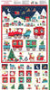 Santa Express by Makower UK : Santa Express Calendar : Andover