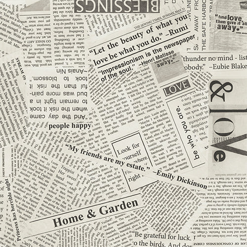 Story by Carrie Bloomston : Newsprint in Spackle : Windham : Wideback