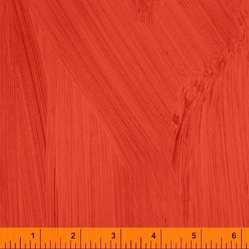 Wish by Carrie Bloomston : Textured Solid in Red Clay : Windham