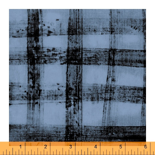 The Blue One by Marcia Derse : Plaid in Sea Sky Blue : Windham