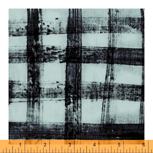 The Blue One by Marcia Derse : Plaid in Frost Blue : Windham