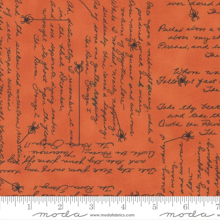 Ghostly Greetings by Deb Strain : 56043-13 Pumpkin : Moda