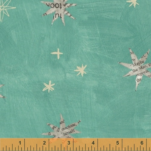 Wonder by Carrie Bloomston : Stars in Aqua : Windham