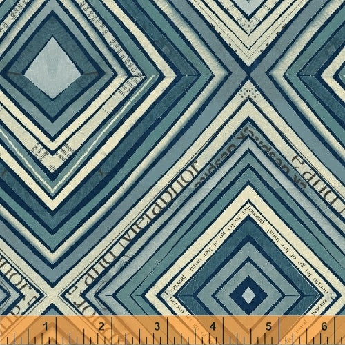 Wonder by Carrie Bloomston : Zig Zag in Navy : Windham