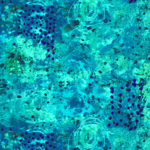 Spotted Graffiti by Marcia Derse : 52814D-2 Blue Hour : Windham