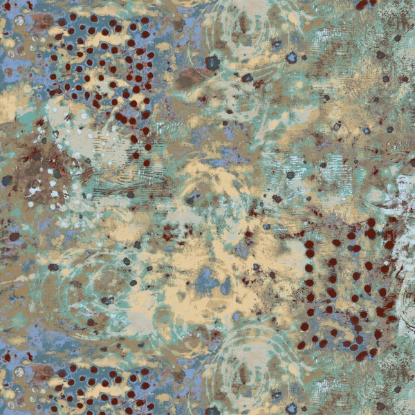 Spotted Graffiti by Marcia Derse : 52814D-5 Double Bluff : Windham