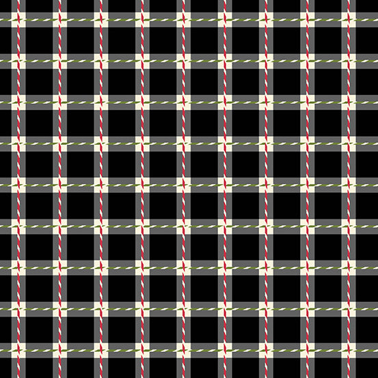 Bird Humbug : Plaid in Midnight : Andover