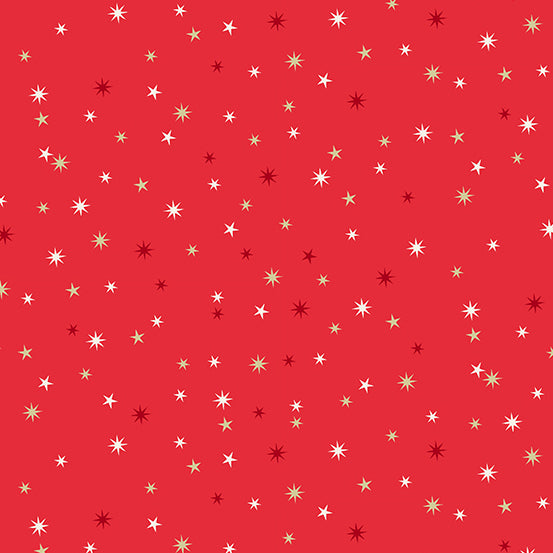 Scandi 2022 by Makower UK : Star in Red : Andover