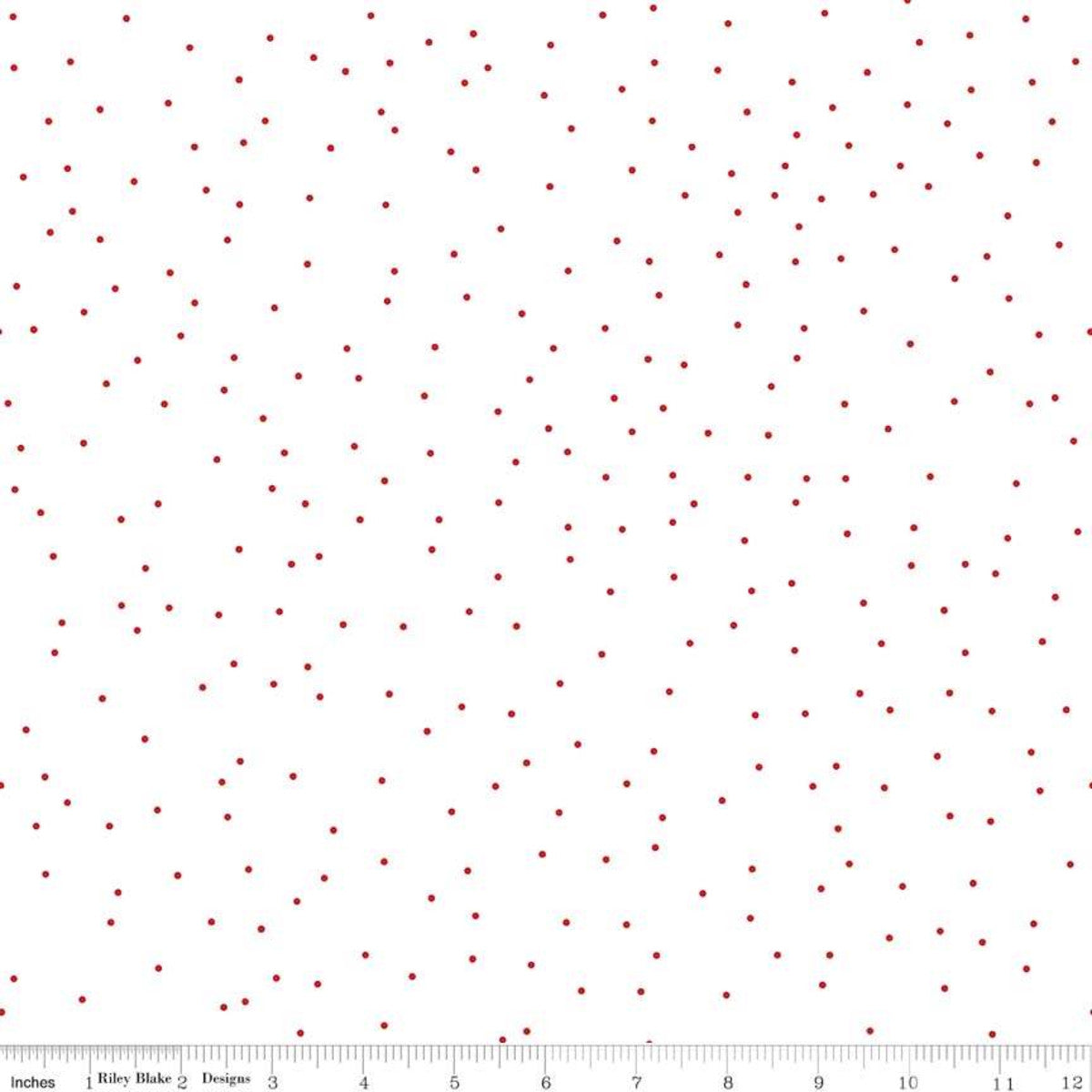 Pin Dot by Lori Holt : C705 Red : Riley Blake