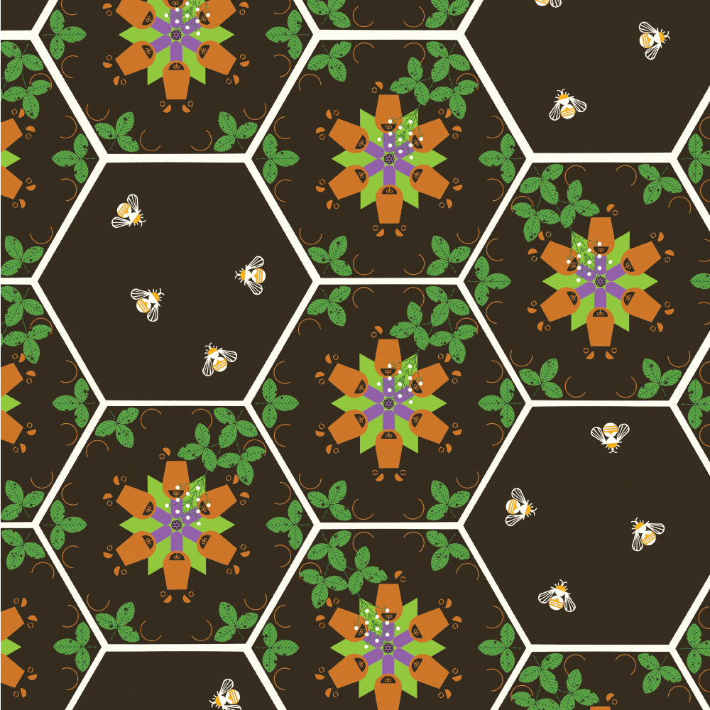 Summer by Charley Harper : HexiBear : Birch