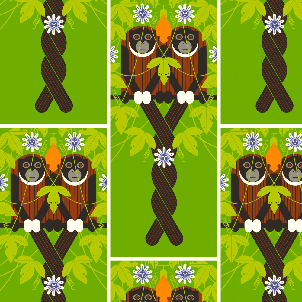 Nurture Vol. 2 by Charley Harper : Love on a Limb : Birch