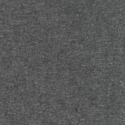 Essex Yarn Dyed : Charcoal : Robert Kaufman