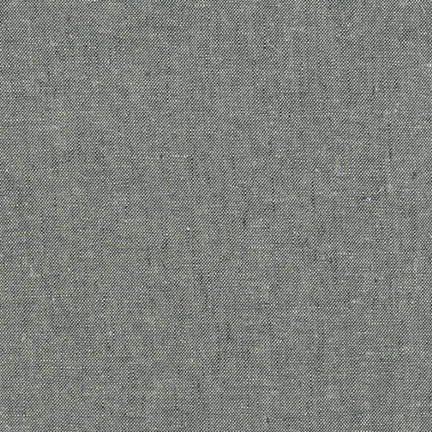 Essex Yarn Dyed : Graphite : Robert Kaufman
