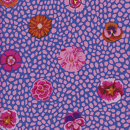 Kaffe Fassett : Guinea Flower in Pink : Free Spirit