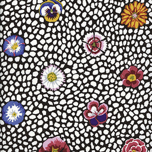 Kaffe Fassett : Guinea Flower in White : Free Spirit
