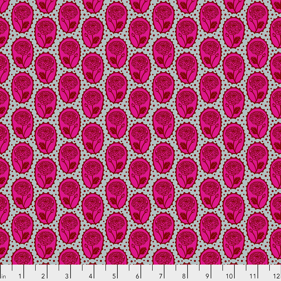 Triple Take by Anna Maria Horner Conservatory Chapter 4 : New Locket in Cherry : Free Spirit Fabrics